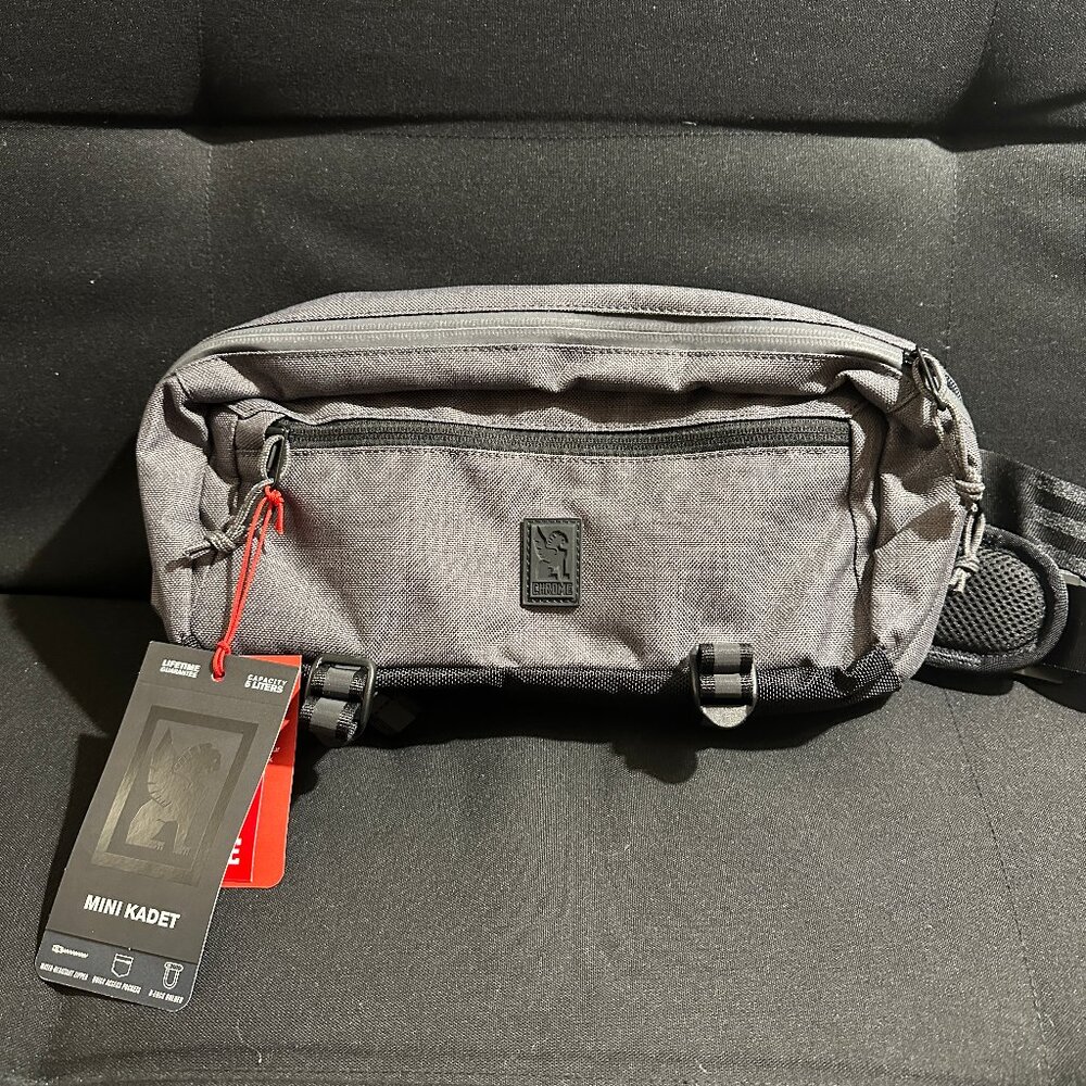 Chrome Mini Kadet Sling in Castlerock Twill (Gray)
